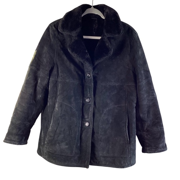 Gallery Jackets & Blazers - Gallery Black Genuine Leather Jacket